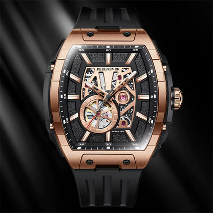 New  8250 Movement Men Mechanical Watches Men Luxury 316L Stainless Steel Sapphire Mirror Waterproof Automatic Watch for Men