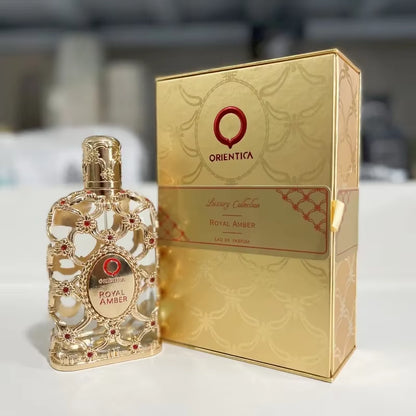 100ML Long-Lasting Fragrance Cologne Perfume Originais Orientica Royal Amber Rouge Oud Saffron Men Women Eau De Parfum Neutral