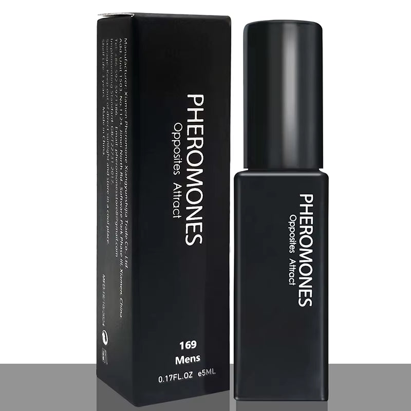 Pheromone Cologne for Men - Original Pheromone Essential Oil Perfume. Scent Lasts 6-8 Hours. 5 Ml