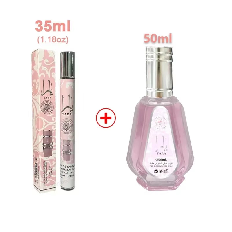 100Ml Arab Perfumes Floral Scent Lasting Fragrance Pheromone Eau De Parfum Men Women High Quality Gift Balminess Deodorants Pink