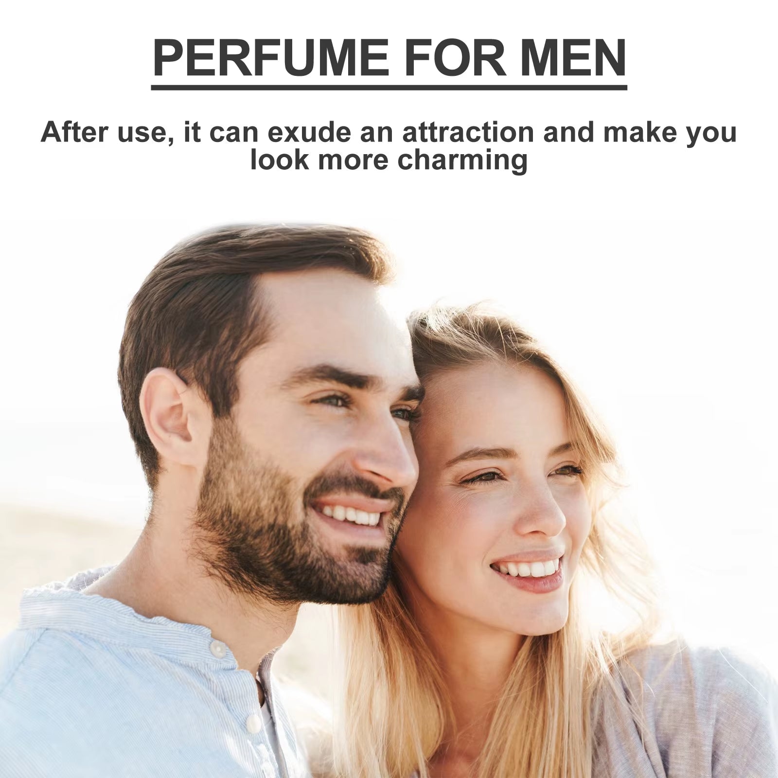 30Ml Men Charming Perfume Body Spray Long Lasting Fragrance Wood Floral Scent Fresh Daily Dating Flirting Attract Women