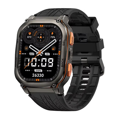 AOD Electronic Military Rugged Waterproof Watch GPS Smart Watches for Men Women Smartwatch