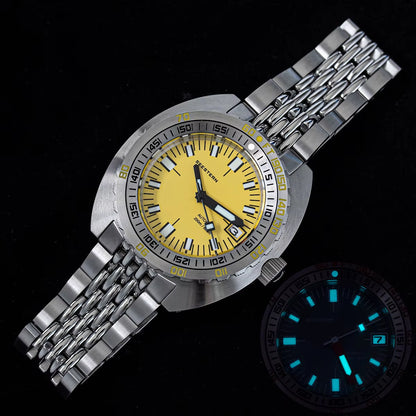 Top Brand Diver Watch Men SUB300T Automatic Mechanical Sapphire Glass Luminous Date 200M Turn Bracelet  Wristwatch Retro