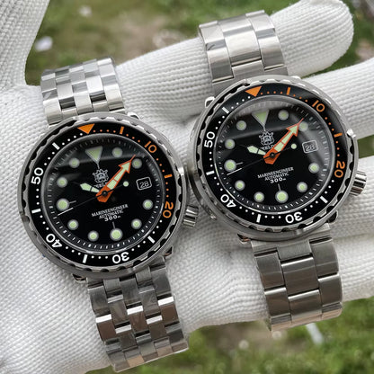 New Tuna Can Classic Watch for Men  SD1975C Super Luminous Ceramic Bezel 300M Waterproof NH35 Movement Dive Wristwatch