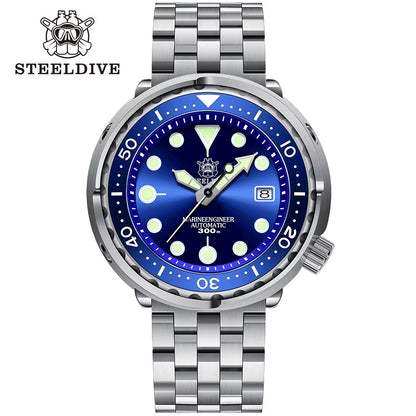 New Tuna Can Classic Watch for Men  SD1975C Super Luminous Ceramic Bezel 300M Waterproof NH35 Movement Dive Wristwatch