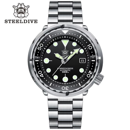 New Tuna Can Classic Watch for Men  SD1975C Super Luminous Ceramic Bezel 300M Waterproof NH35 Movement Dive Wristwatch