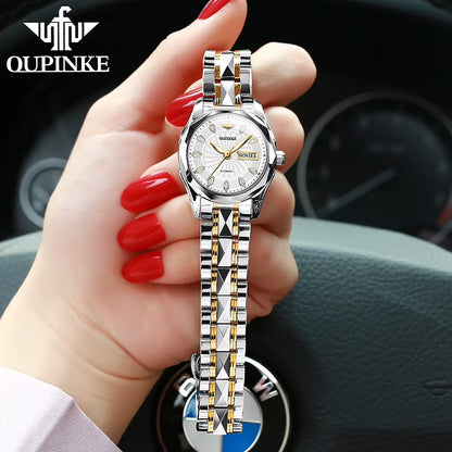 3172 Luxury Watches Set for Women Original Import Automatic Movement Mechanical Watch Top Brand Ladies Dress Wristwatch