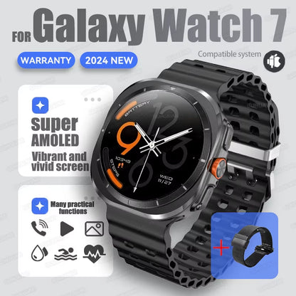 DT Watch Ultra 47Mm 32Gb Memory Local Music Bluetooth Call Compass 3D Menu Bluetooth Smart Watch for Samsung for Men Women 2024