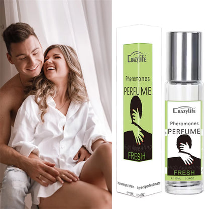 Pheromone Perfume for Men to Attract Women Men Intimate Partner Stimulates Flirtation Portable Body Roller Ball Sex Perfume