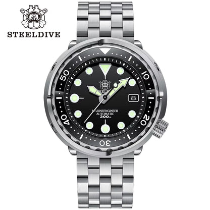 New Tuna Can Classic Watch for Men  SD1975C Super Luminous Ceramic Bezel 300M Waterproof NH35 Movement Dive Wristwatch