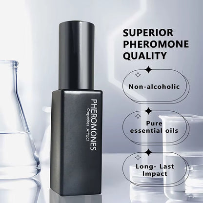 Pheromone Cologne for Men - Original Pheromone Essential Oil Perfume. Scent Lasts 6-8 Hours. 5 Ml