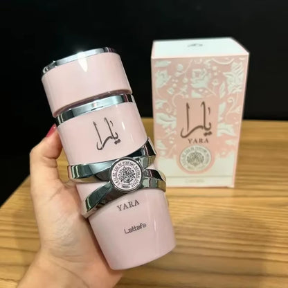 100Ml Arab Perfumes Floral Scent Lasting Fragrance Pheromone Eau De Parfum Men Women High Quality Gift Balminess Deodorants Pink