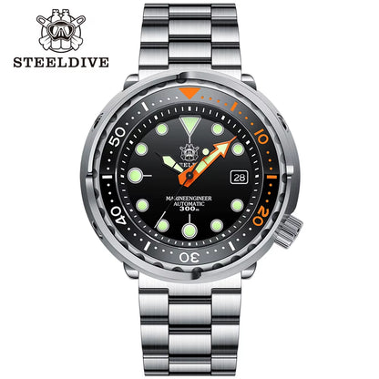 New Tuna Can Classic Watch for Men  SD1975C Super Luminous Ceramic Bezel 300M Waterproof NH35 Movement Dive Wristwatch