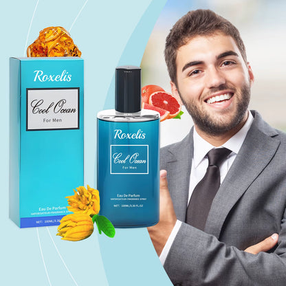 100Ml Wooden Cologne Perfume Men Lasting Fragrance Dating Attract Fresh Body Hair Armpits Deodorant Pheromone Perfume