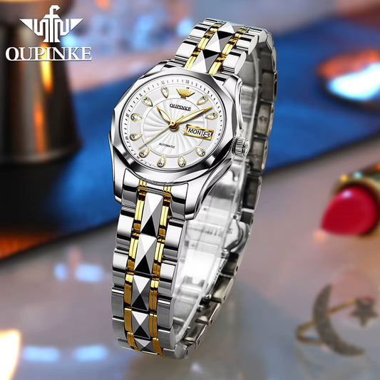 3172 Luxury Watches Set for Women Original Import Automatic Movement Mechanical Watch Top Brand Ladies Dress Wristwatch