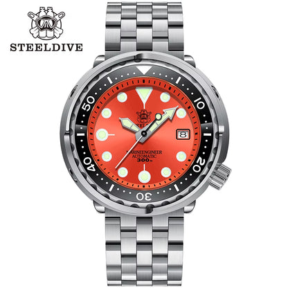 New Tuna Can Classic Watch for Men  SD1975C Super Luminous Ceramic Bezel 300M Waterproof NH35 Movement Dive Wristwatch