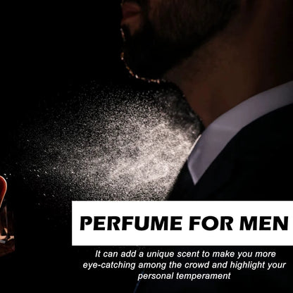 30Ml Men Charming Perfume Body Spray Long Lasting Fragrance Wood Floral Scent Fresh Daily Dating Flirting Attract Women