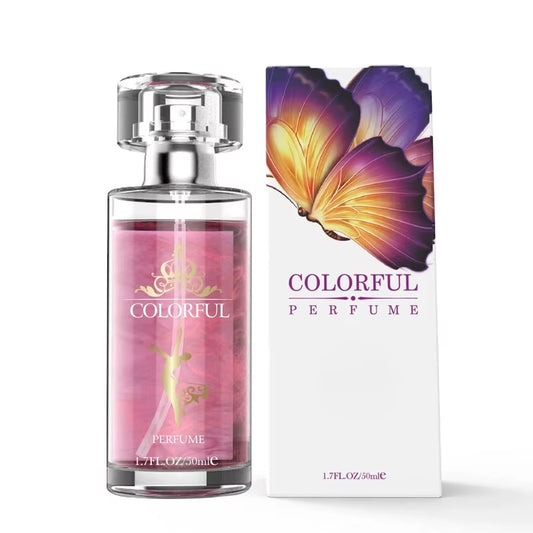 50Ml Female Perfume Pheromone Flirty Floral Spray Perfume, Long Lasting Fragrance Perfume for Men, Gift for Couples