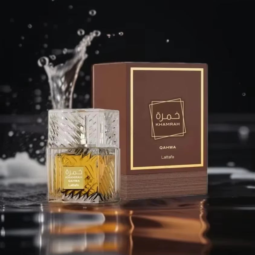 100Ml Original Khamrah Fragrance High Quality Lasting Arab Luxury Charming Perfume Men Cologne Wood Scent Light Perfumes Women