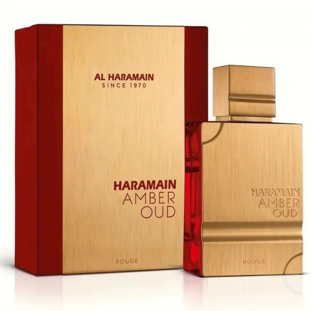 Al Haramain Amber Rouge Edition for Men and Women Eau De Toilette Spray 2.0 OZ - 60Ml Long-Lasting Fragrance Best Christmas Gift