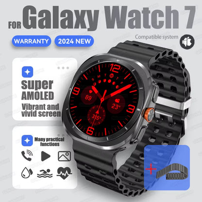 DT Watch Ultra 47Mm 32Gb Memory Local Music Bluetooth Call Compass 3D Menu Bluetooth Smart Watch for Samsung for Men Women 2024