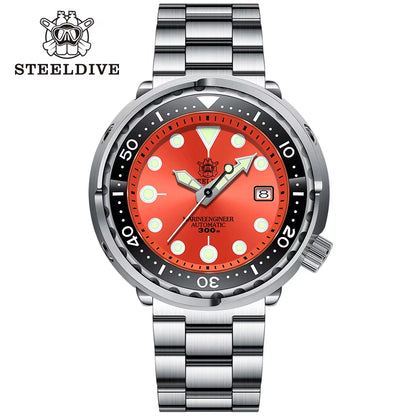 New Tuna Can Classic Watch for Men  SD1975C Super Luminous Ceramic Bezel 300M Waterproof NH35 Movement Dive Wristwatch