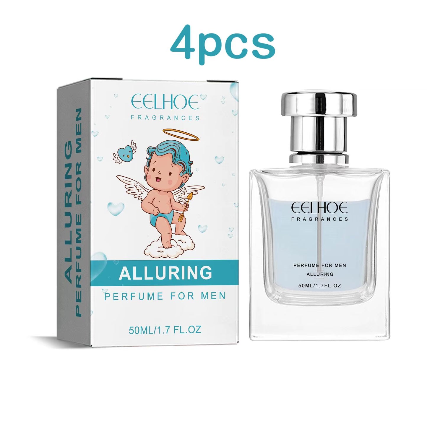 50Ml Cupid Pheromone Perfume Men Add Charm Dating Attract Long Lasting Natural Scent Fresh Couple Gifts Glamour Perfume