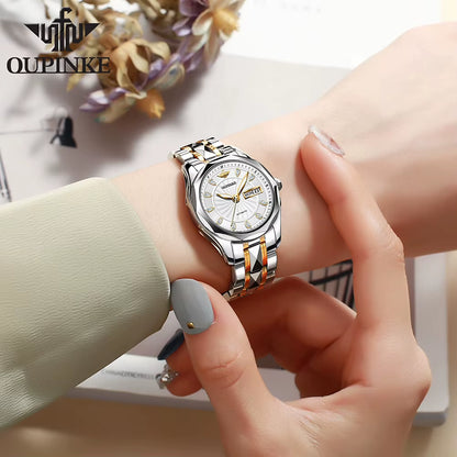 3172 Luxury Watches Set for Women Original Import Automatic Movement Mechanical Watch Top Brand Ladies Dress Wristwatch