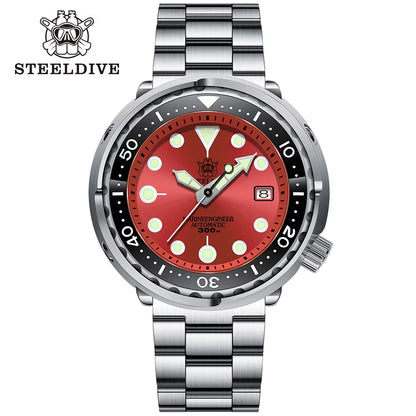 New Tuna Can Classic Watch for Men  SD1975C Super Luminous Ceramic Bezel 300M Waterproof NH35 Movement Dive Wristwatch