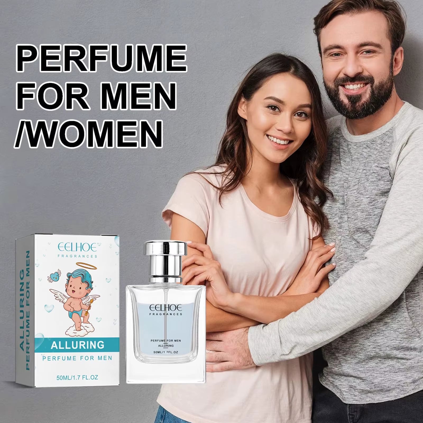 50Ml Cupid Pheromone Perfume Men Add Charm Dating Attract Long Lasting Natural Scent Fresh Couple Gifts Glamour Perfume